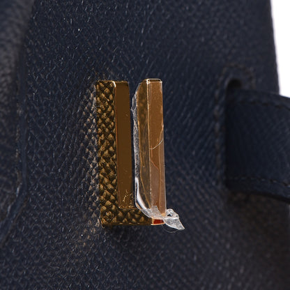 Hermes Epsom Birkin 30 Bleu Indigo 22 of 31