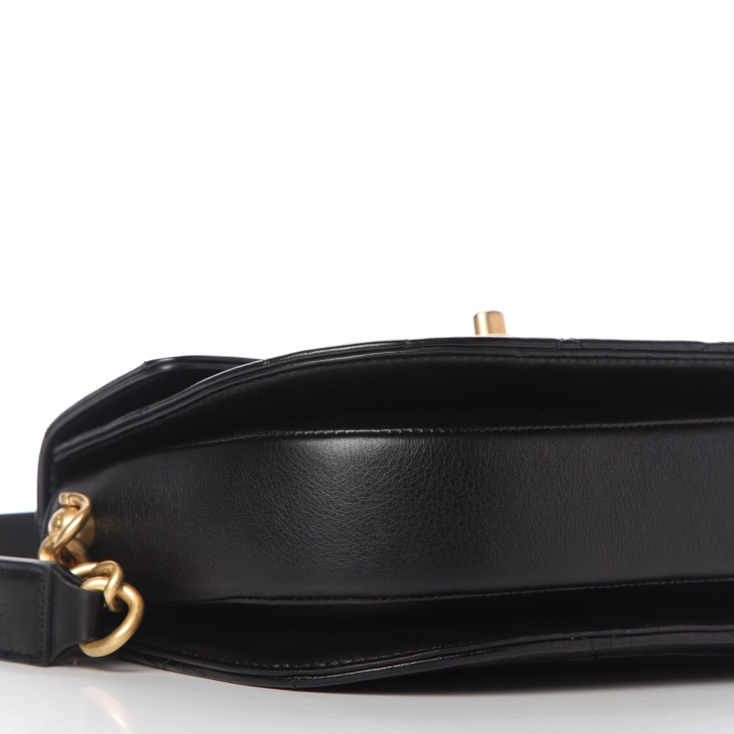 Chanel Calfskin Quilted Moon Messenger Black 6 of 10