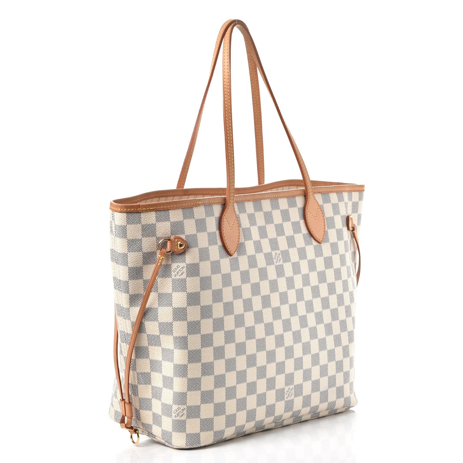 Louis Vuitton Damier Azur Neverfull MM 3 of 7