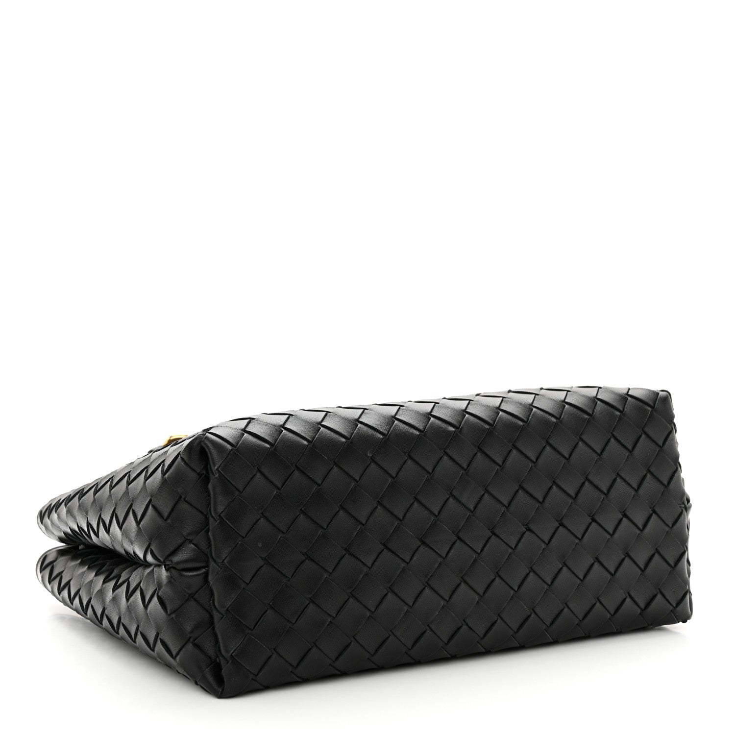 Bottega Veneta Nappa Intrecciato Medium Andiamo Shoulder Bag Black 4 of 10