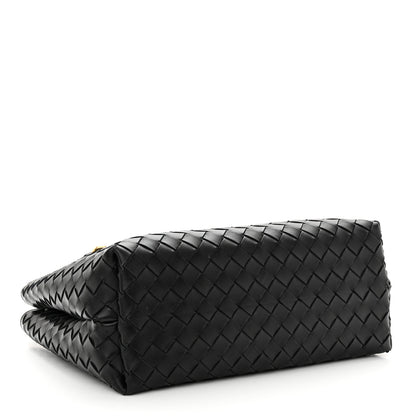 Bottega Veneta Nappa Intrecciato Medium Andiamo Shoulder Bag Black 4 of 10