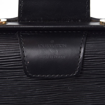 Louis Vuitton Epi Serviette Fermoir Briefcase Black 6 of 12