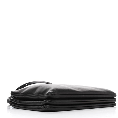 Celine Goatskin Large Trio Crossbody Bag Black 3 of 7