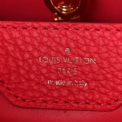 Louis Vuitton Taurillon Capucines PM Black Rose Berlingot 5 of 8
