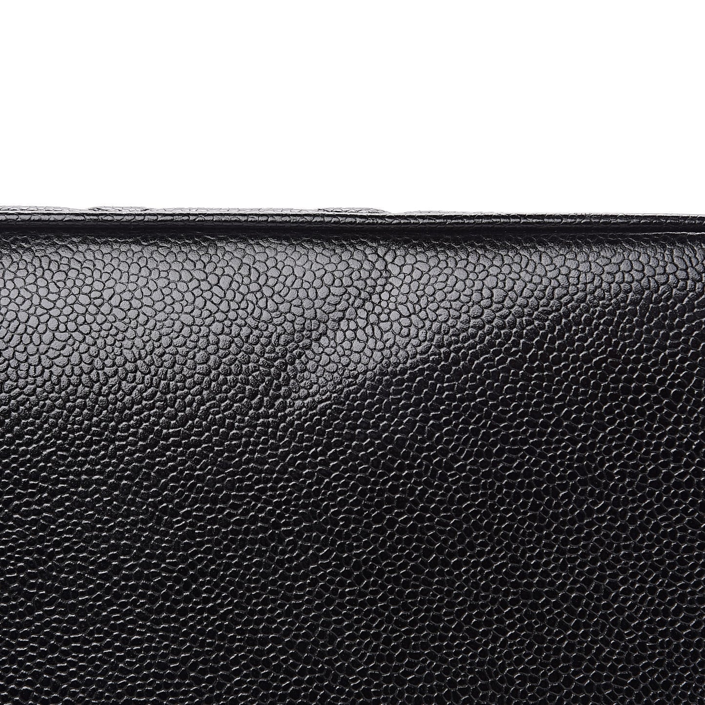 Caviar Quilted Medallion Tote Black