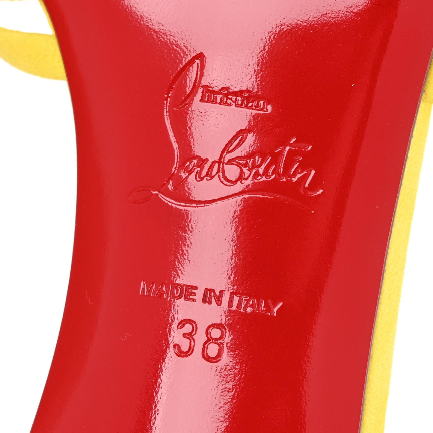 Suede Belbrossa 55 Mules 38 Citronnade
