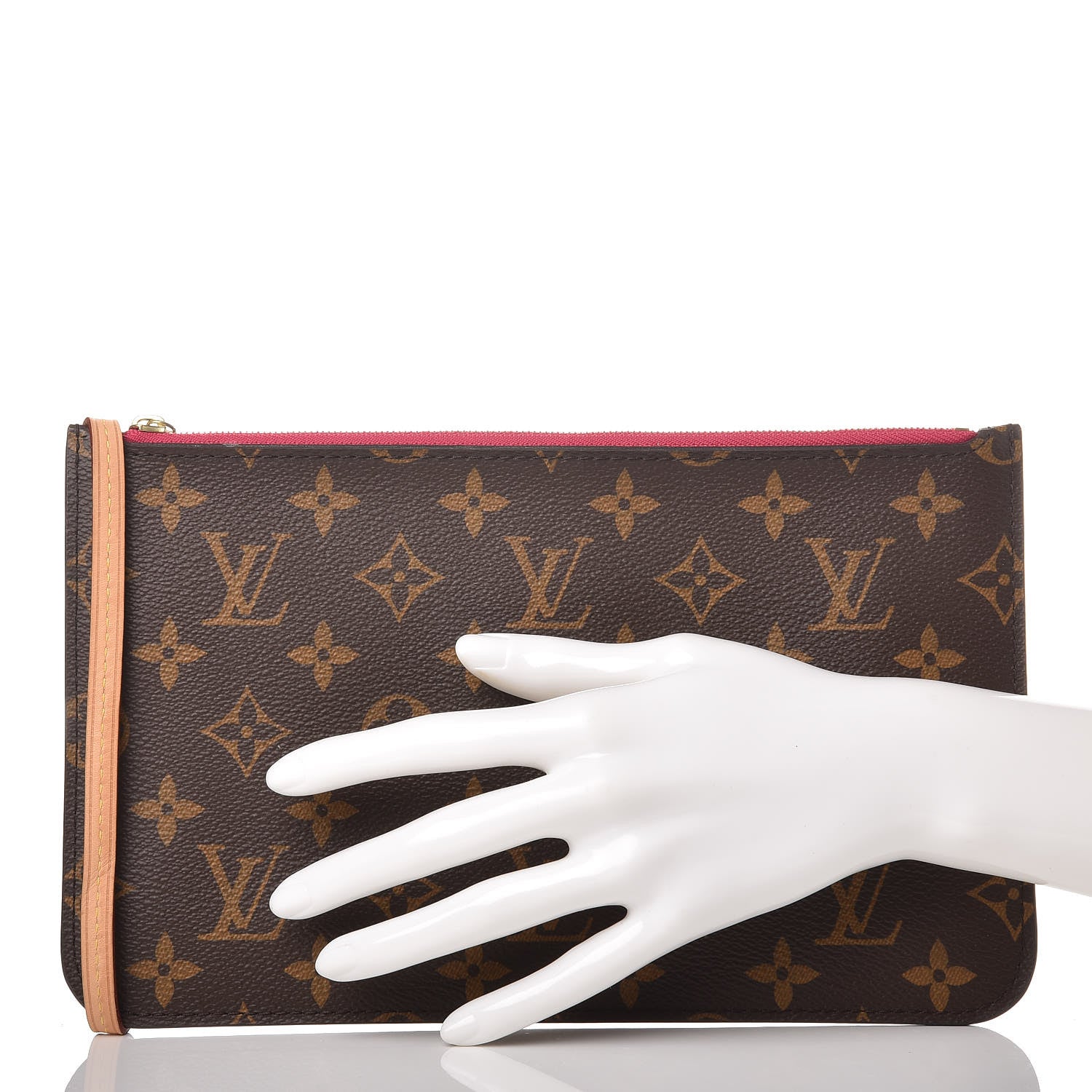 Louis Vuitton Monogram Neverfull MM GM Pochette Pivoine 2 of 9