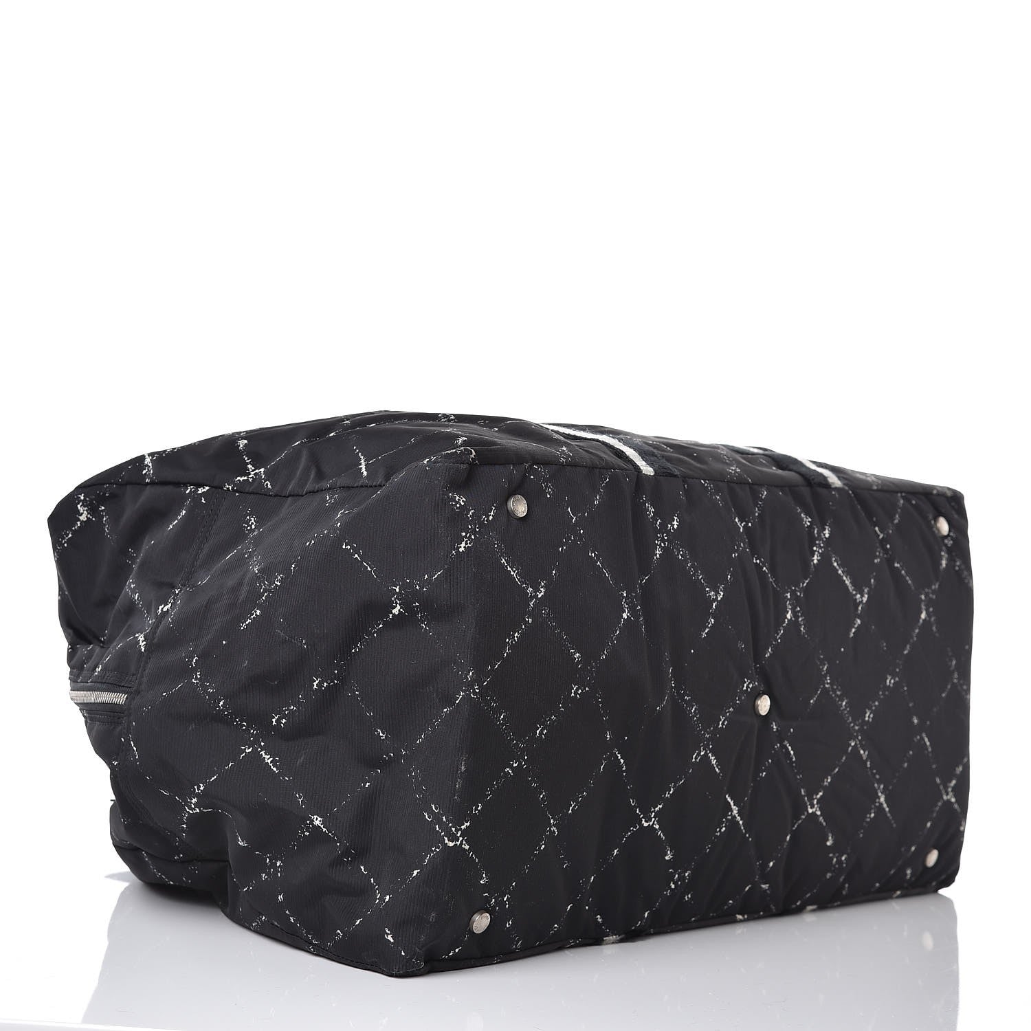 Chanel Nylon Travel Boston Black 4 of 12