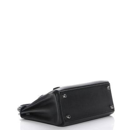 Hermes Swift Kelly Retourne 25 Black 6 of 27