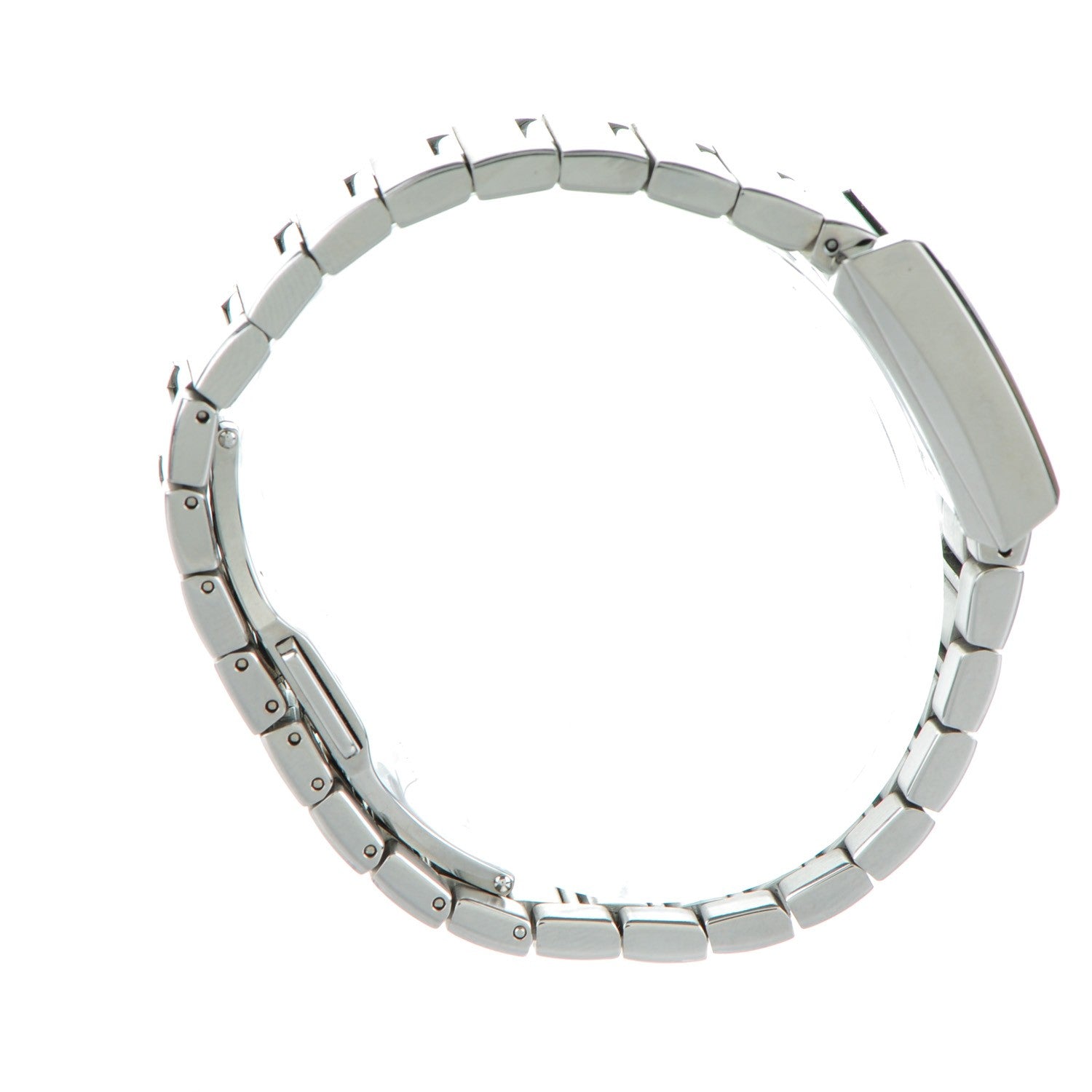 Gucci Stainless Steel Diamond Bezel Mother of Pearl 31mm 100L Quartz Watch 4 of 8