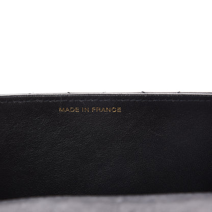 Chanel Calfskin Stitched Medium Single Flap Black 6 of 9