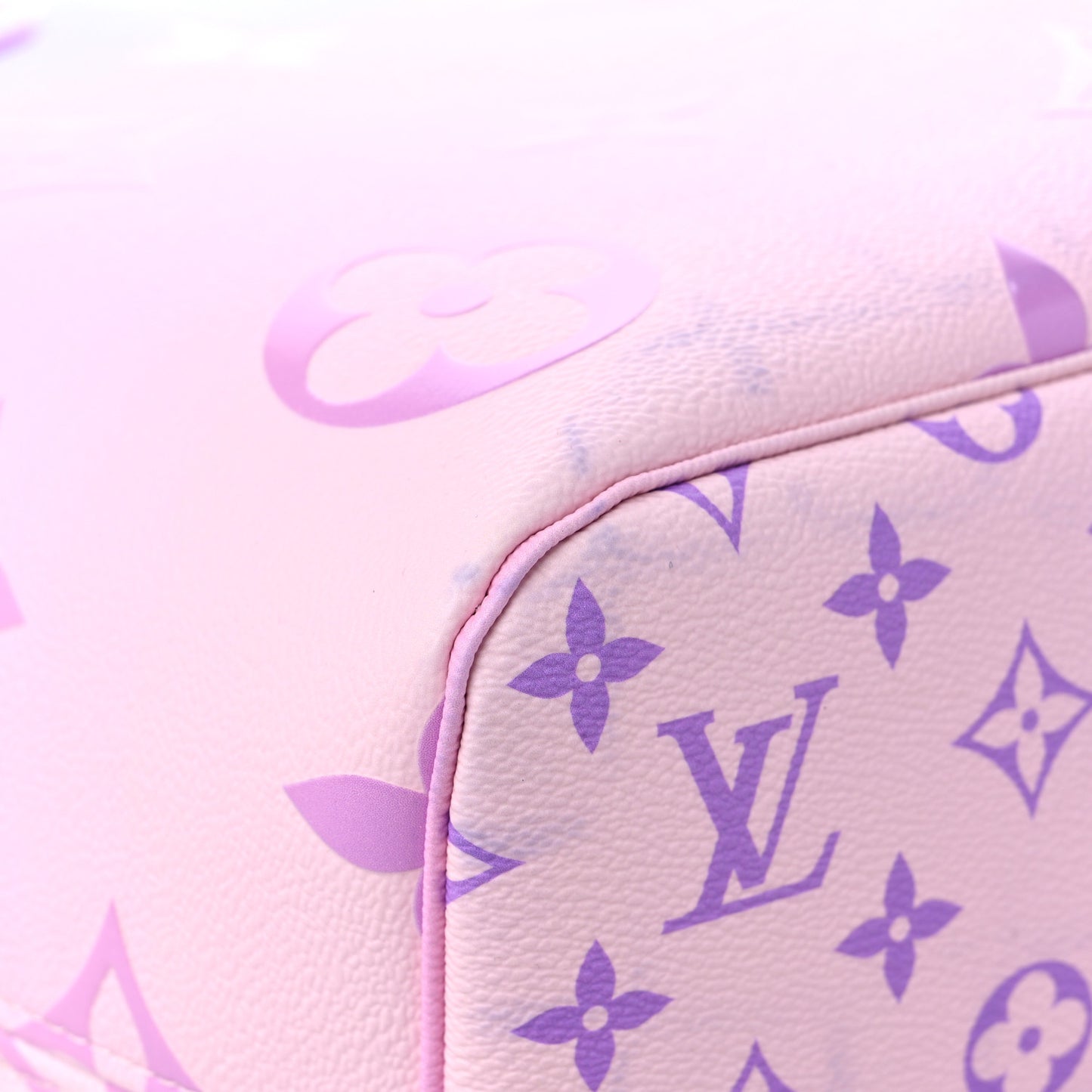Monogram Giant Spring In The City Neverfull MM Sunrise Pastel