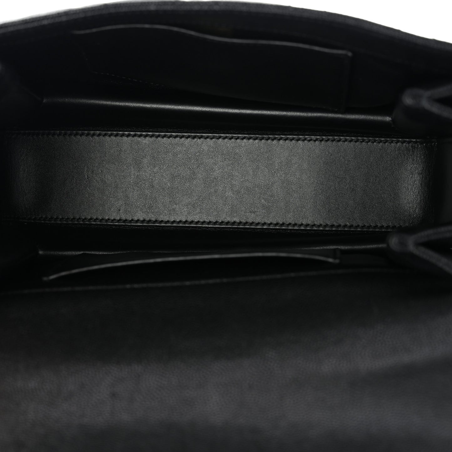 Caviar Quilted Coco First Flap Black