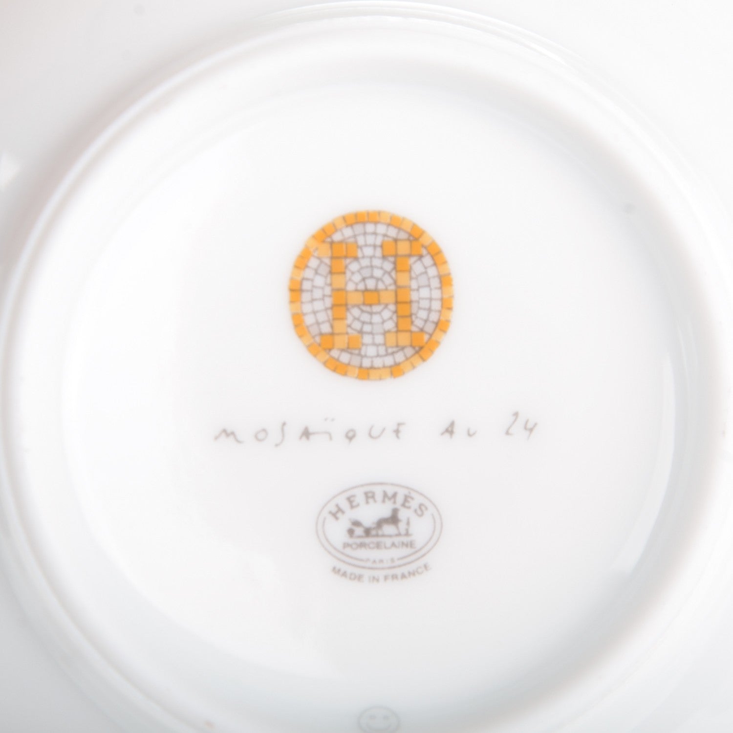 Hermes Porcelain Mosaique au 24 Rice Bowl Set of 2 6 of 6