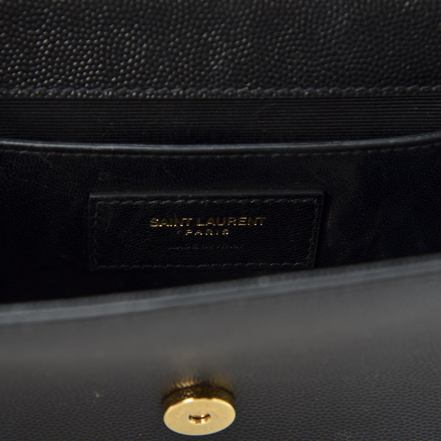 Grain De Poudre Small Monogram Kate Satchel Black