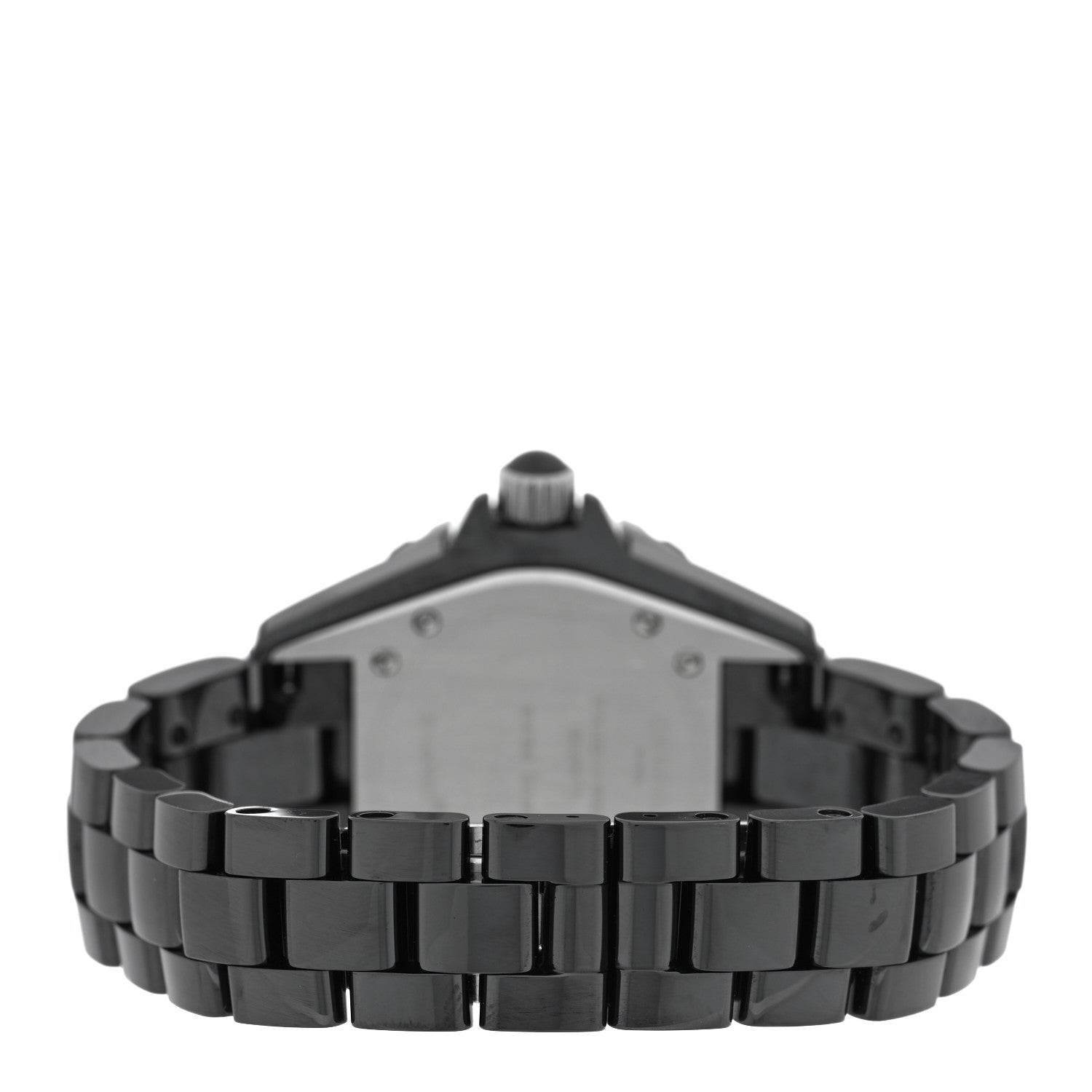 Chanel Stainless Steel Ceramic 33mm J12 Quartz Watch Black 3 of 5