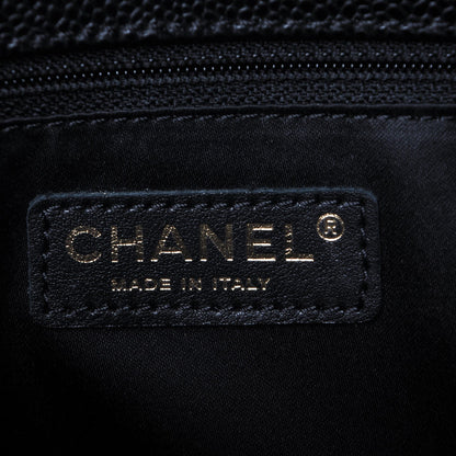 Chanel Caviar Quilted Grand Shopping Tote GST Black 6 of 7
