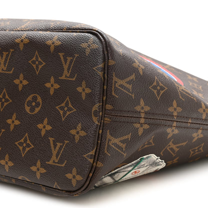 Louis Vuitton Monogram Stories Neverfull MM 10 of 10