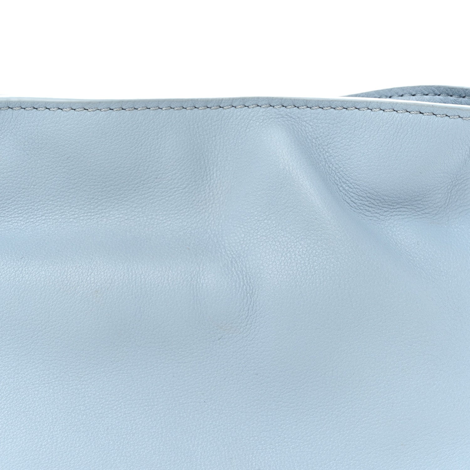 Loewe Nappa Flamenco Mini  Knot Bag Dusty Blue 8 of 13