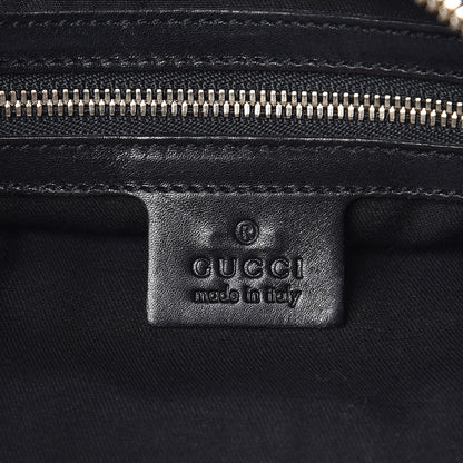 Gucci Monogram Web GG Reins Hobo Black 6 of 7