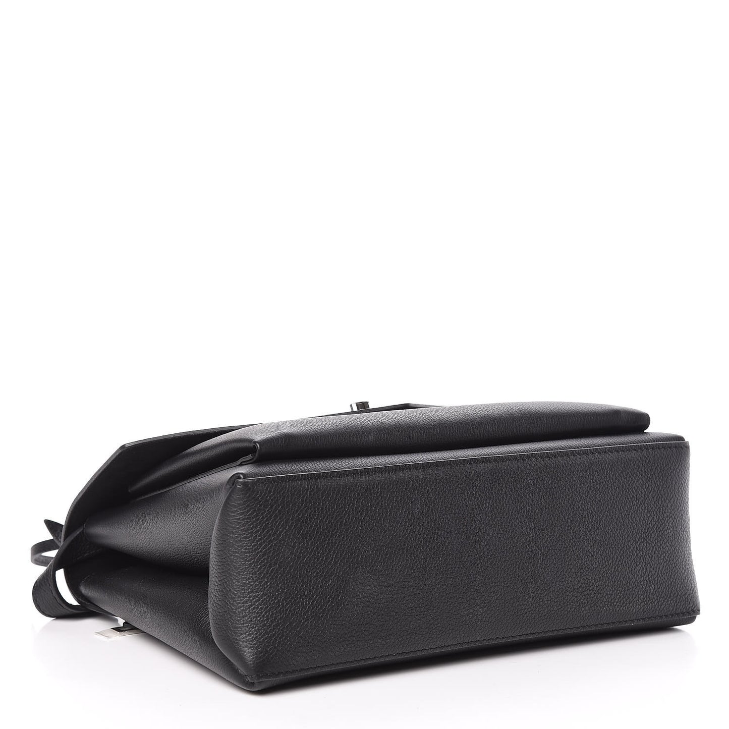 Soft Calfskin My Lockme Top Handle Black