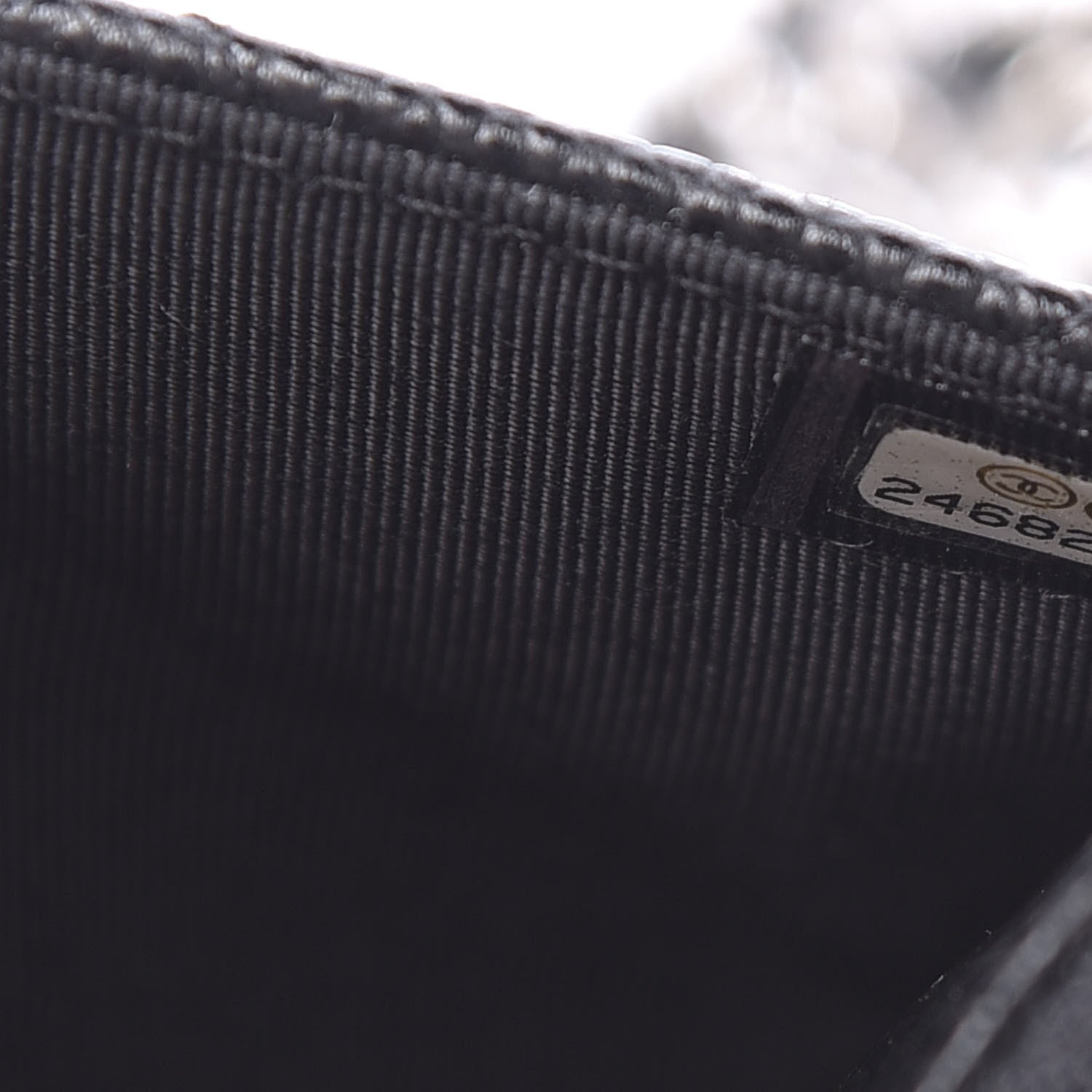 Chanel Caviar Quilted Wallet On Chain WOC Black 8 of 12