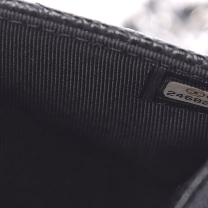 Chanel Caviar Quilted Wallet On Chain WOC Black 8 of 12