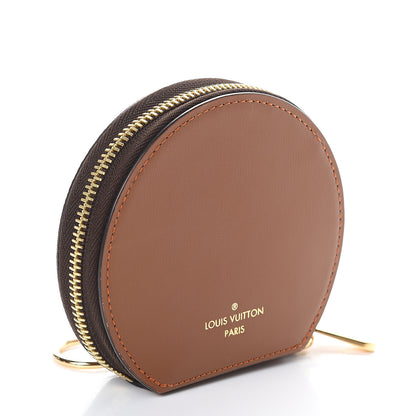 Louis Vuitton Calfskin Catogram Micro Boite Chapeau Marron 2 of 5