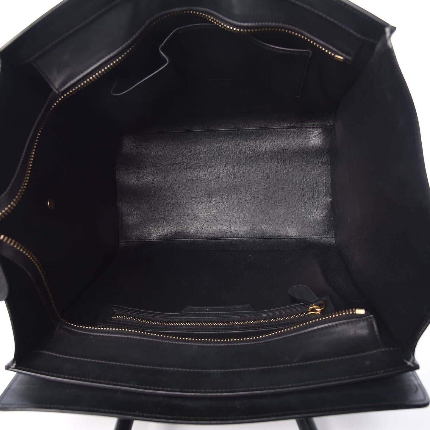 Smooth Calfskin Mini Luggage Black