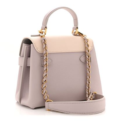 Louis Vuitton Soft Calfskin Mini Lockme Ever Quartz Greige 3 of 9