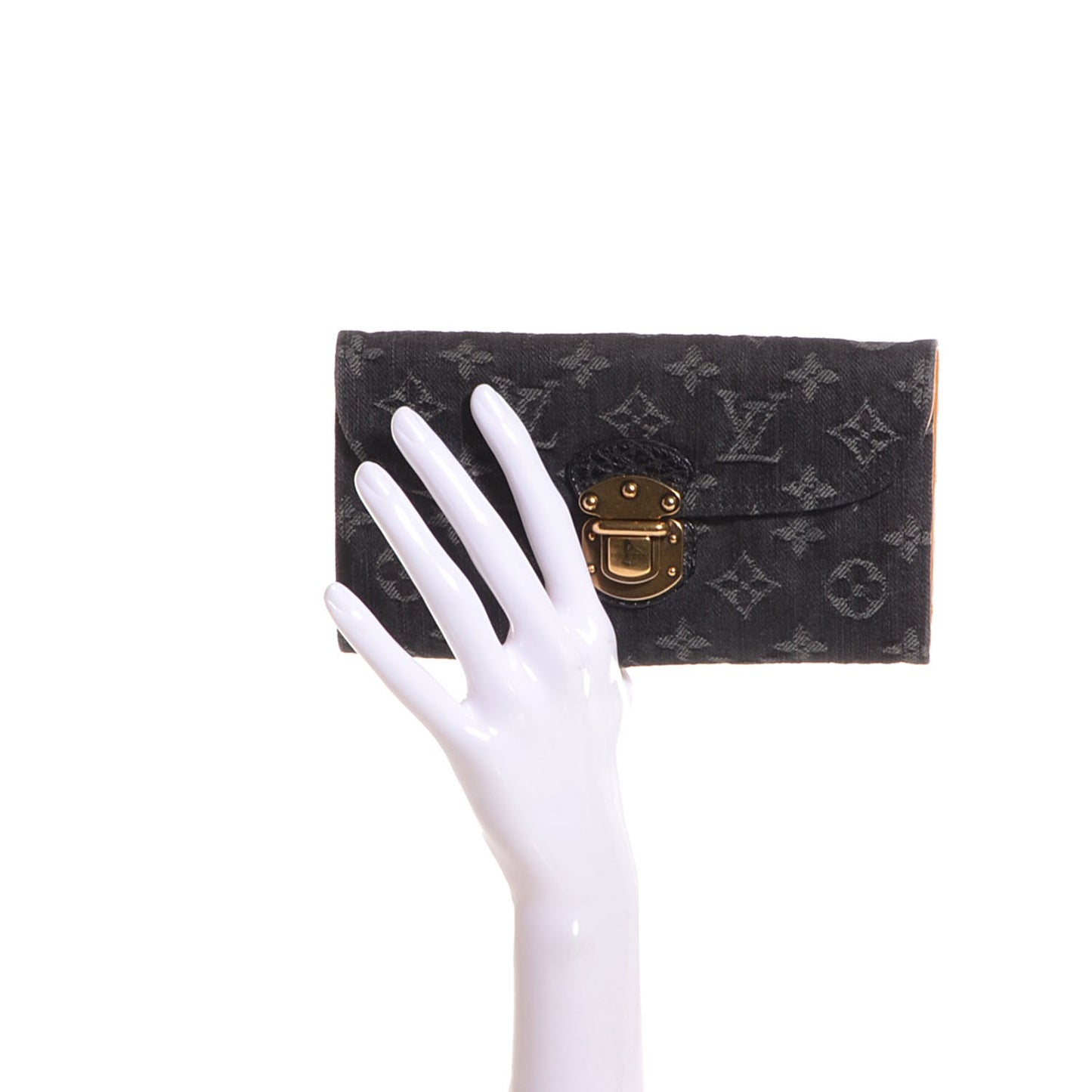 Denim Amelia Wallet Black