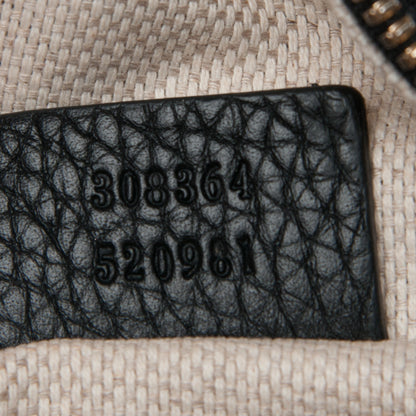Gucci Pebbled Calfskin Small Soho Disco Bag Black 7 of 7