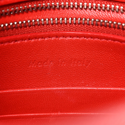 Celine Grained Calfskin Small Trotteur Coquelicot 7 of 16