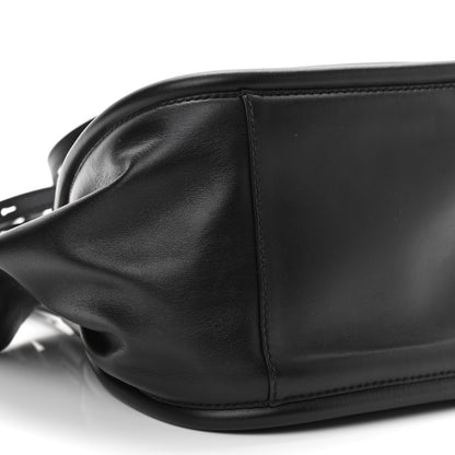 Proenza Schouler Calfskin Small Ruched Tote Black 9 of 10