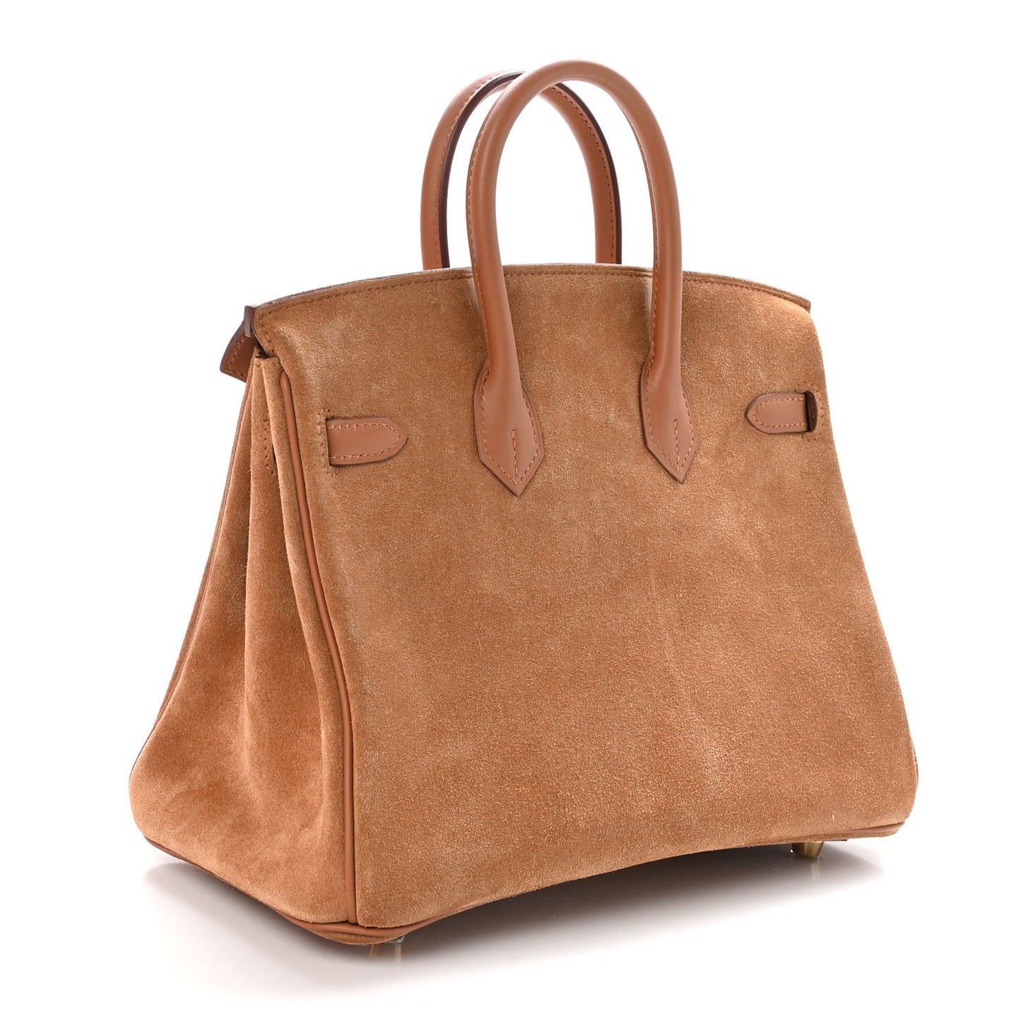Veau Doblis Swift Grizzly Birkin 25 Gold
