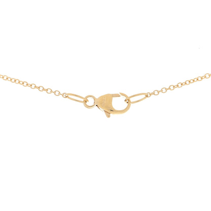 David Yurman 18K Yellow Gold Blue Sapphire Diamond Evil Eye Necklace 3 of 3