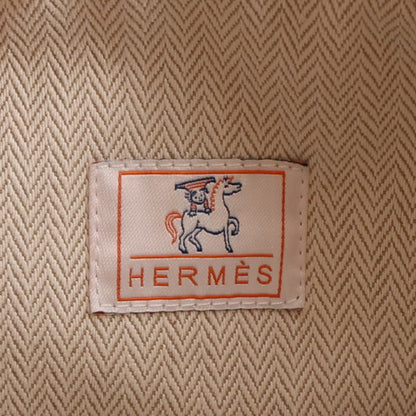 Hermes Canvas Large Bride-A-Brac Cabriole Case Biscuit 6 of 10