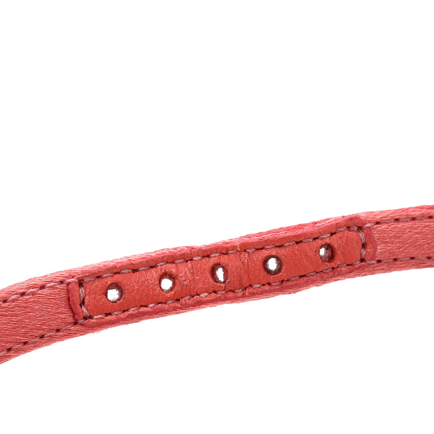 Tulle Ruffle Mid Heel Slingback Sandals 36 Peach White