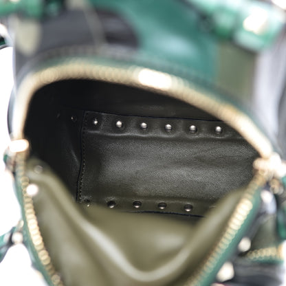 Valentino Garavani Nylon Calfskin Camouflage Mini Rockstud Backpack Multicolor 5 of 7