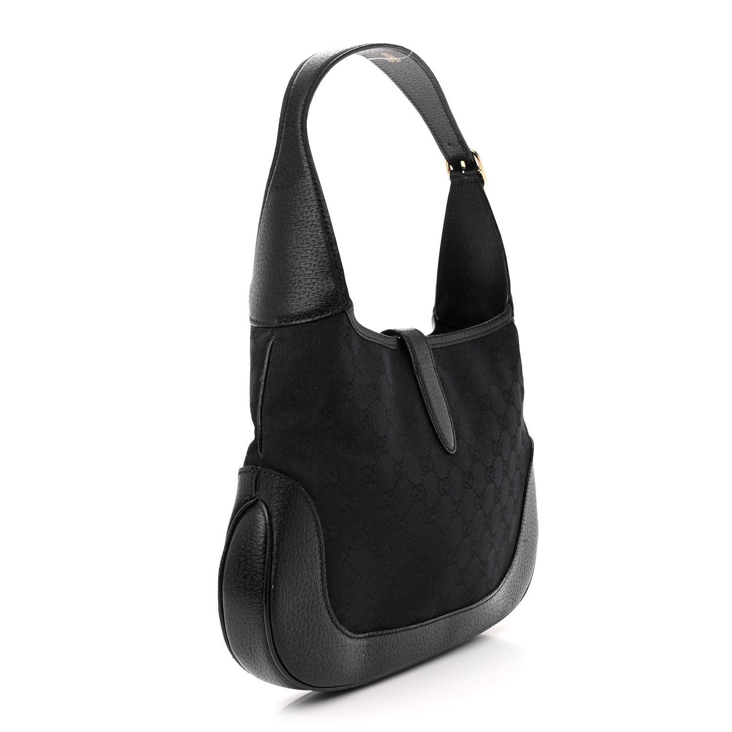 Monogram Small Jackie O Hobo Black