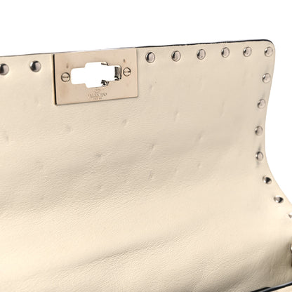 Valentino Garavani Nappa Medium Rockstud Spike Shoulder Bag Light Ivory 9 of 17