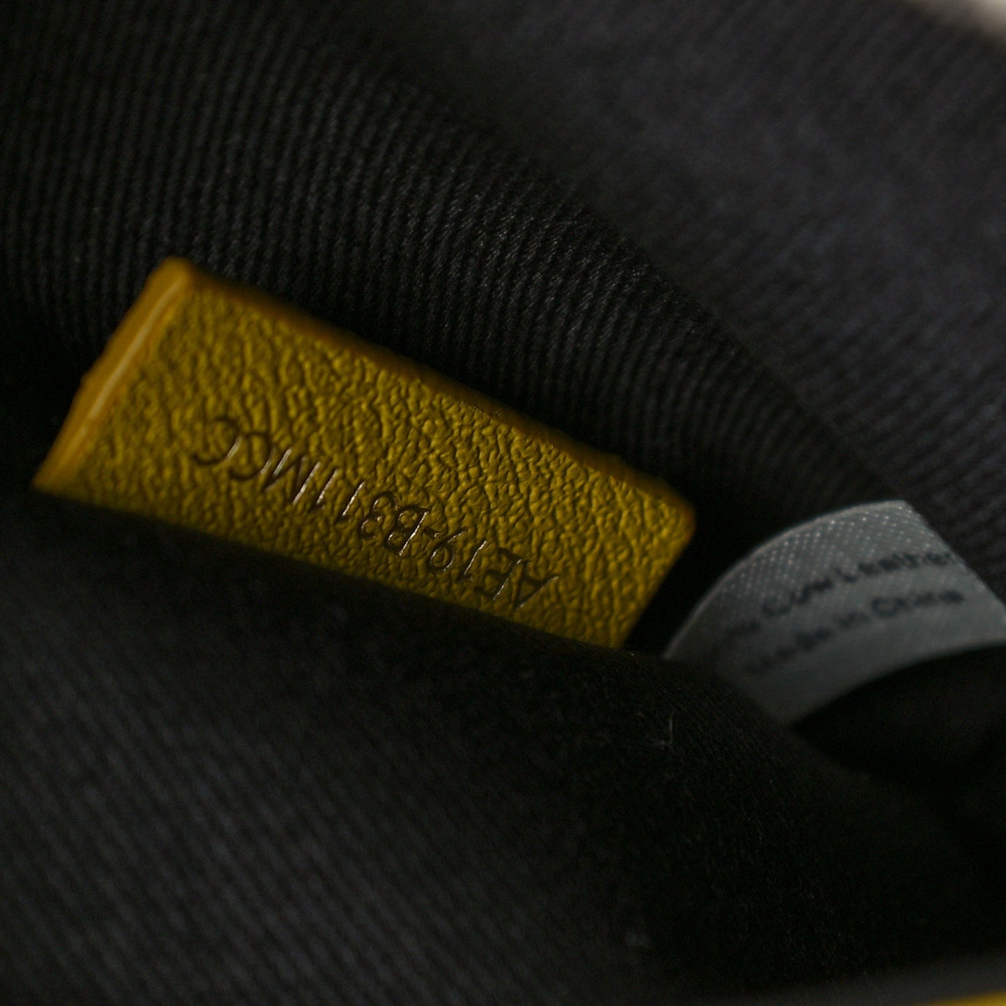 Calfskin Pashli Belt Bag Yellow