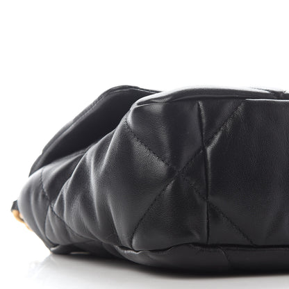Chanel Lambskin Quilted Medium Chanel 19 Flap Black 8 of 9