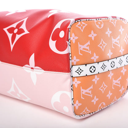 Louis Vuitton Monogram Giant Speedy Bandouliere 30 Rouge 10 of 10