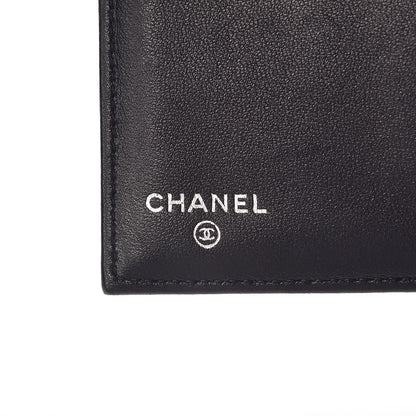 Chanel Lambskin Quilted Large Flap Wallet Navy 7 of 10