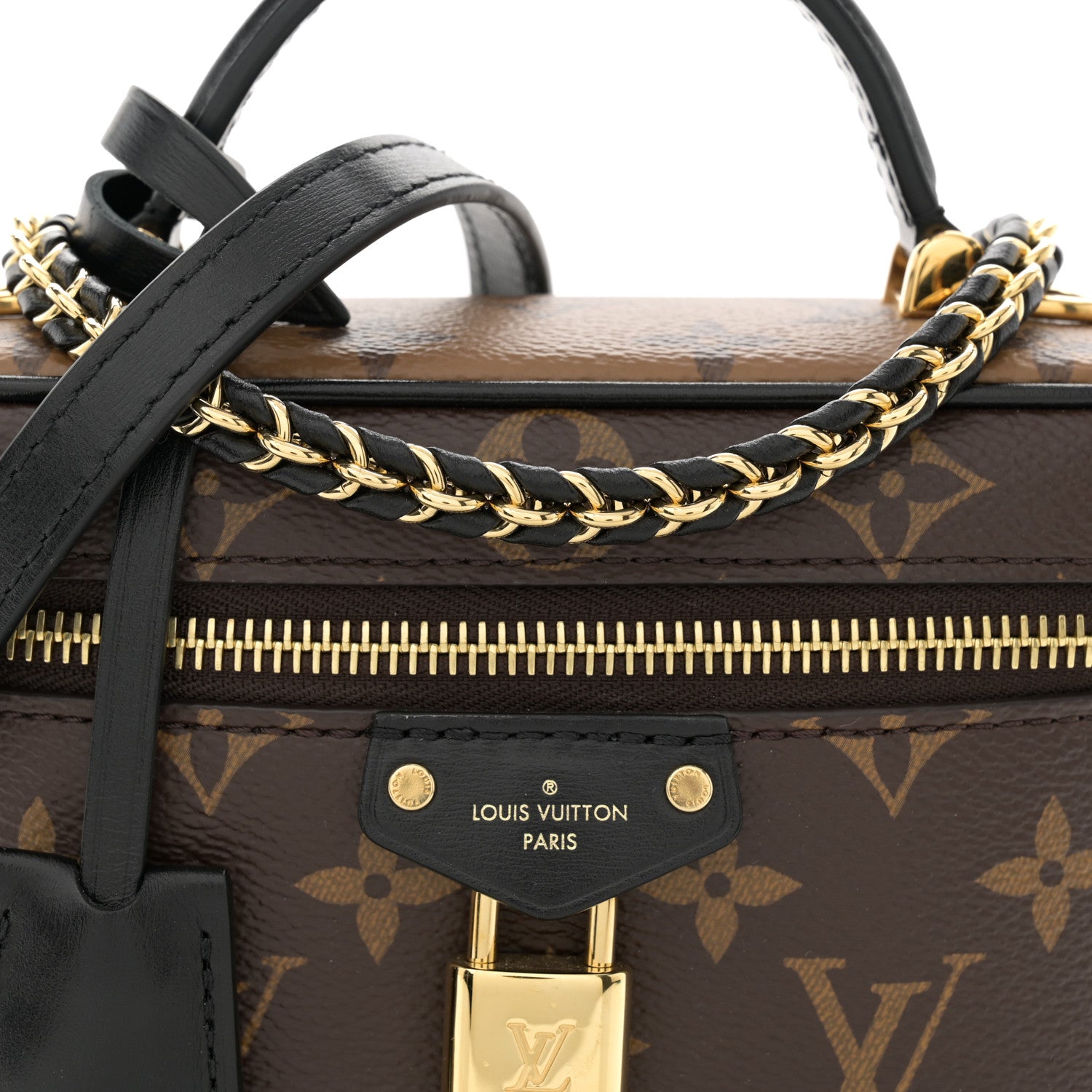 Louis Vuitton Reverse Monogram Vanity Chain Pouch 7 of 9