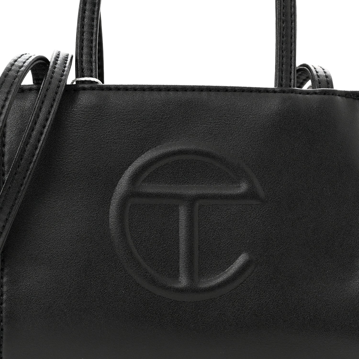 Telfar Vegan Leather Small Shopping Bag Black 8 of 10