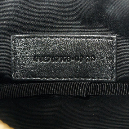 Saint Laurent Lambskin Calypso Cosmetic Case Black 7 of 8