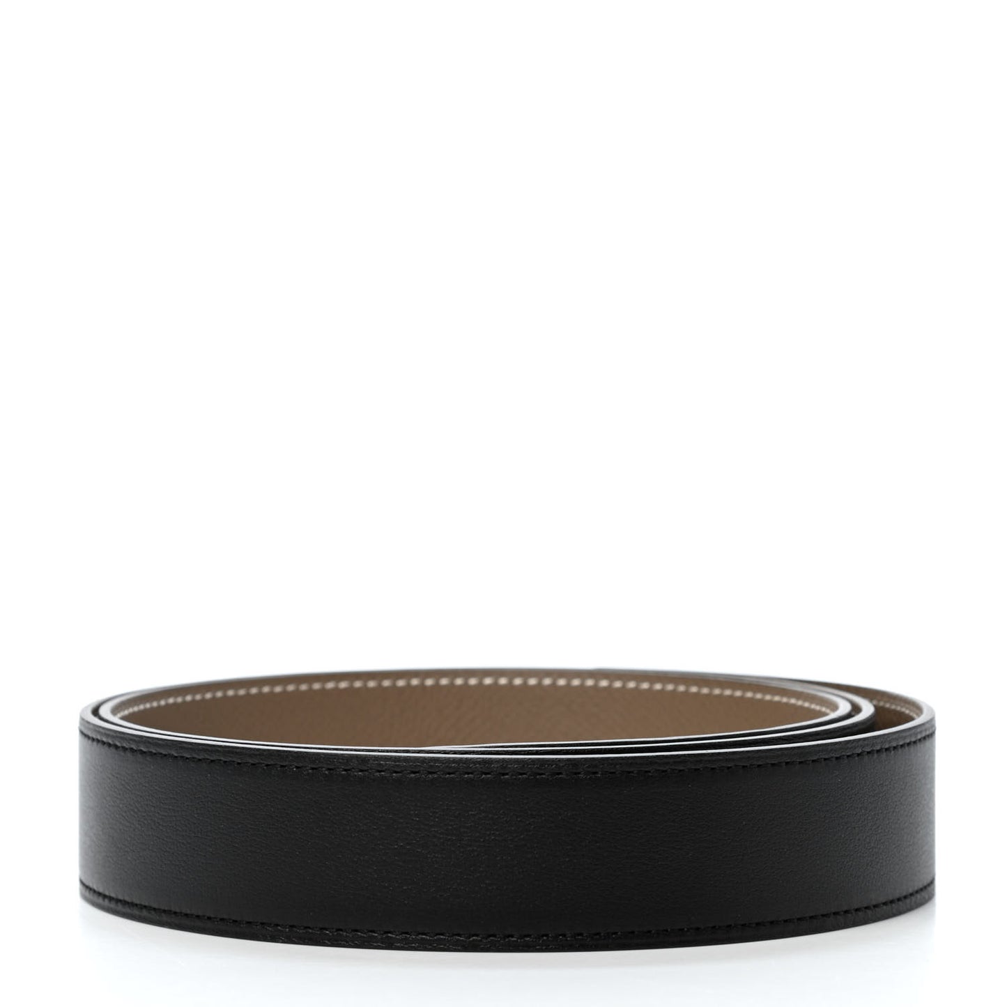 Swift Epsom 32mm Belt Strap Black Etoupe
