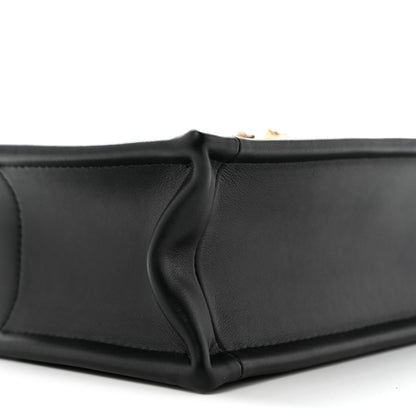 Christian Dior Calfskin Macrocannage Mini Book Tote Black 9 of 12